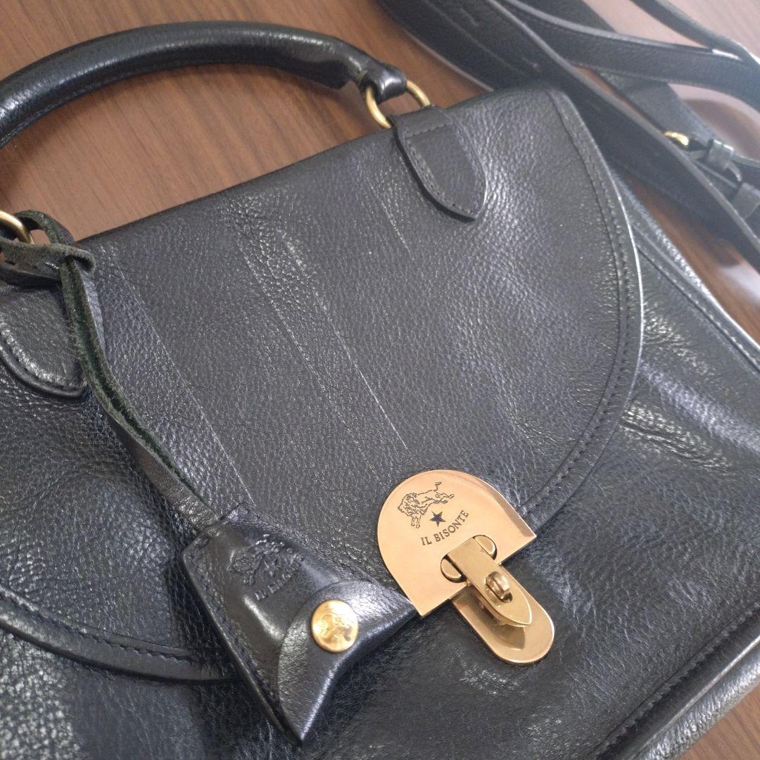 あ*☆様 イルビゾンテ　黒2WAYレザーバック