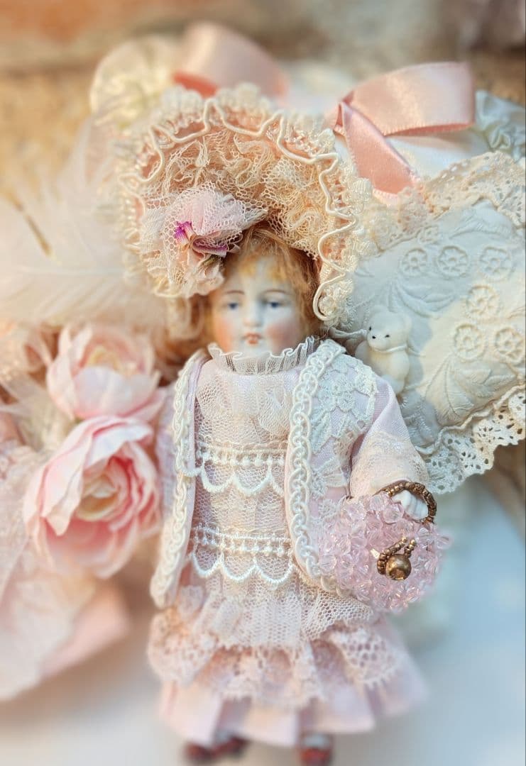 お衣装セット　Handmade　ミニョネット　ビスクドール　着せかえ