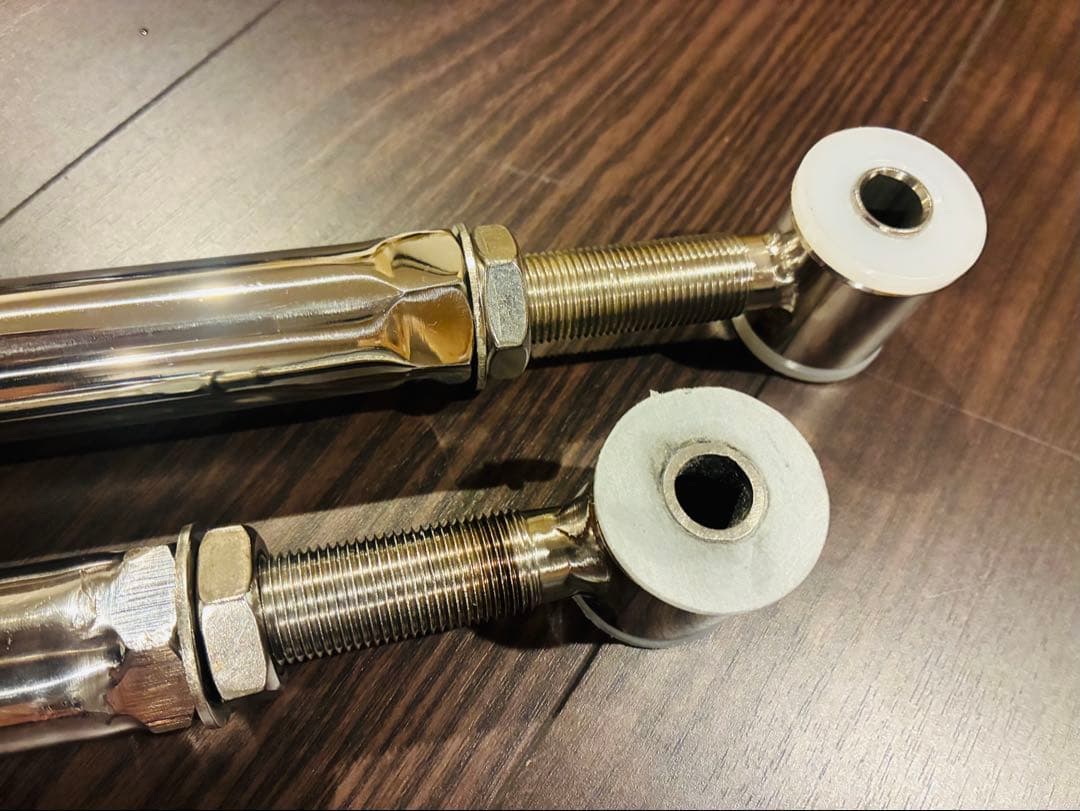 ☆★ジムニー JB系ステンレス製 調整式 強化仕様ラテラルロッド 前後セット★☆