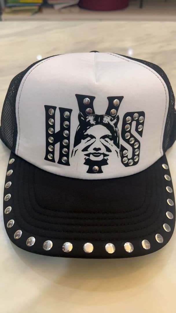 【新品未使用】ヒステリックグラマー　スタッズメッシュキャップ #010