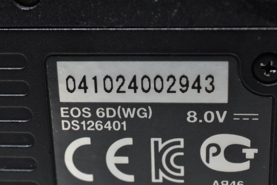 美品 Canon EOS 6D 単焦点レンズキット キャノン #9623