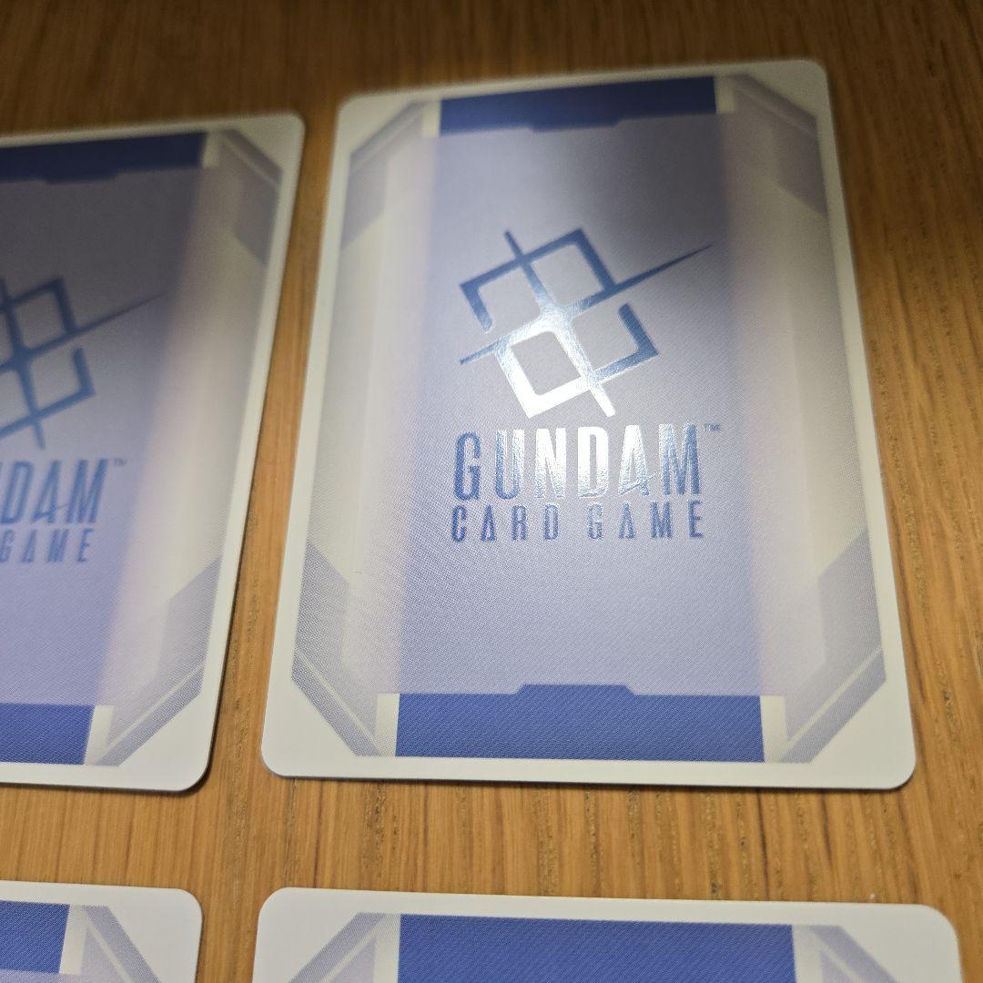 ガンダムカードゲーム 赤いガンダム パラレル　LR＋ 4枚