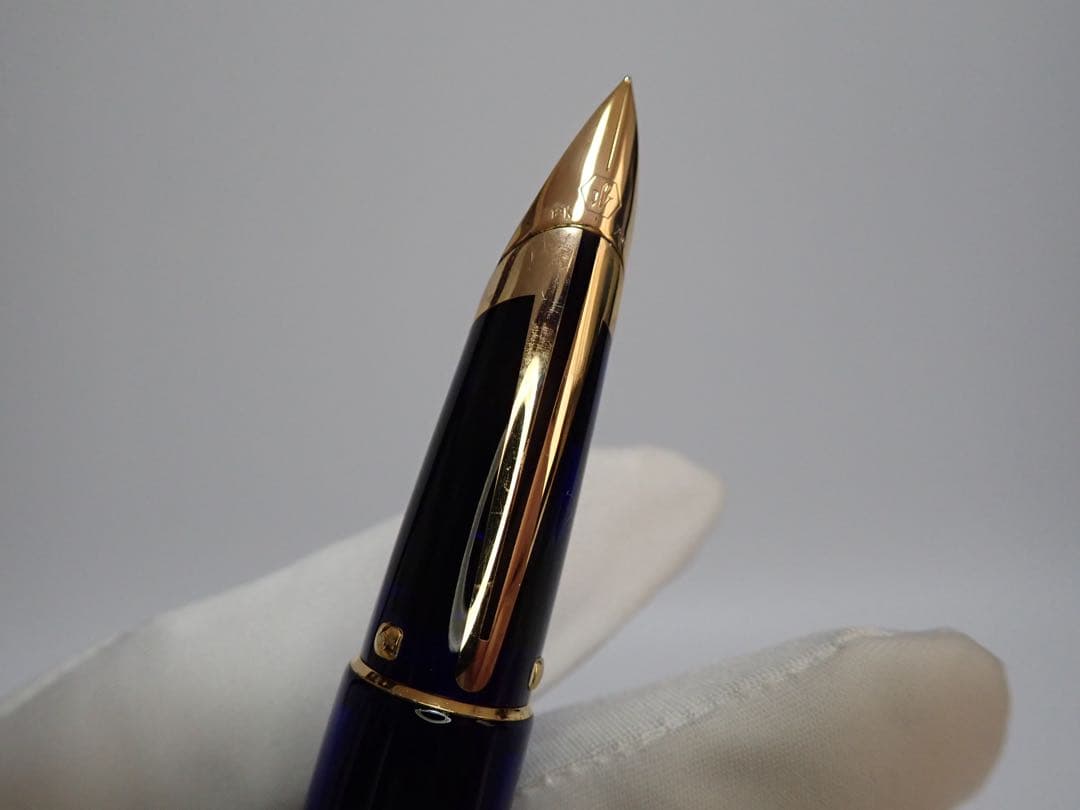 ウォーターマン｜エドソンサファイア・ブルー｜万年筆｜F（細字）｜箱あり