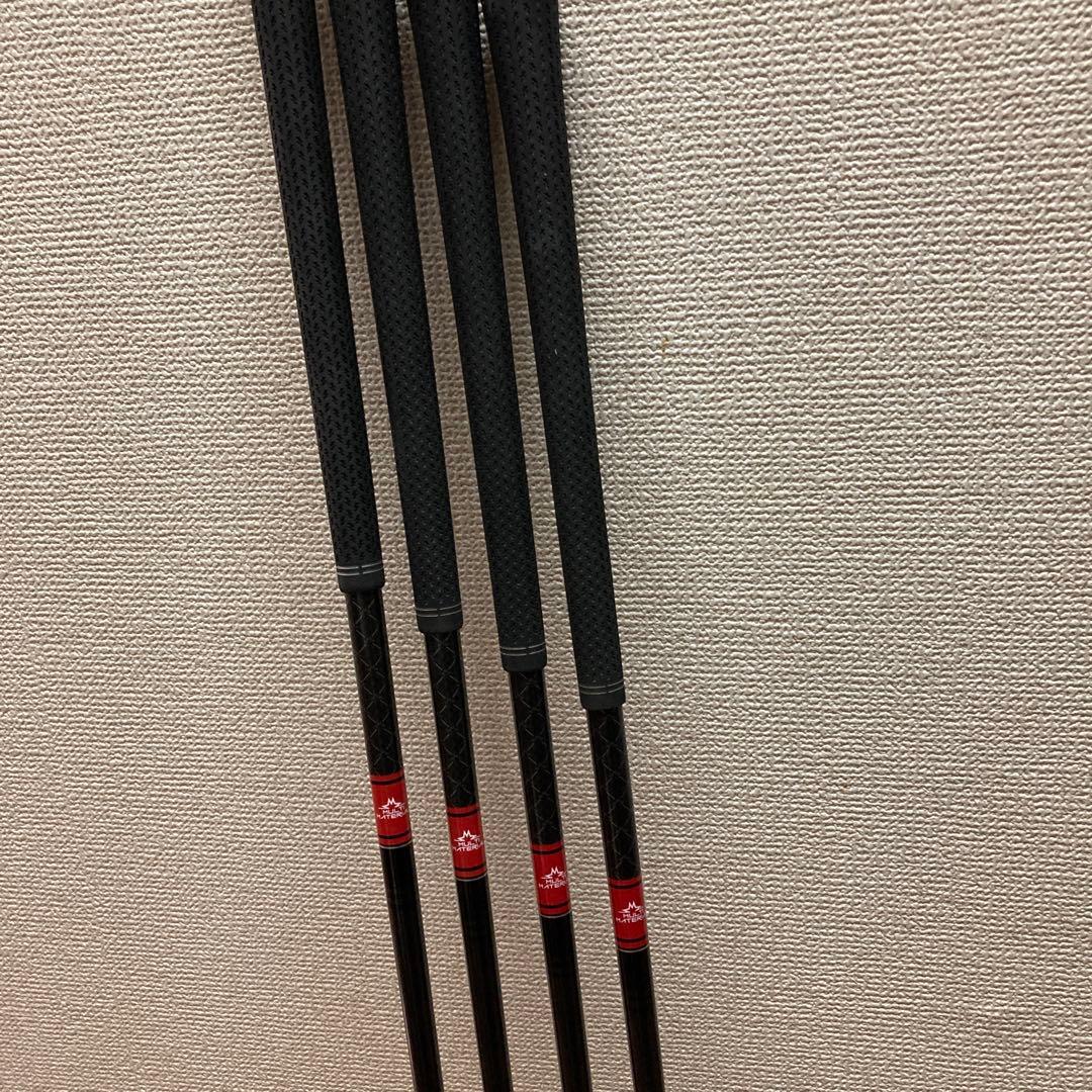 STEALTH アイアン　4本 カーボン 6番〜9番　PWは破損の為有りません
