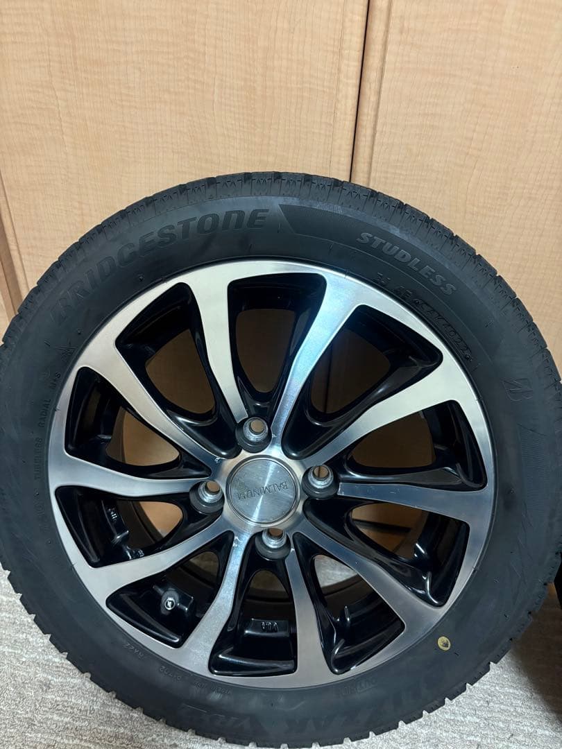 165/55R14 スタッドレスタイヤホイール 4本 ブリヂストン