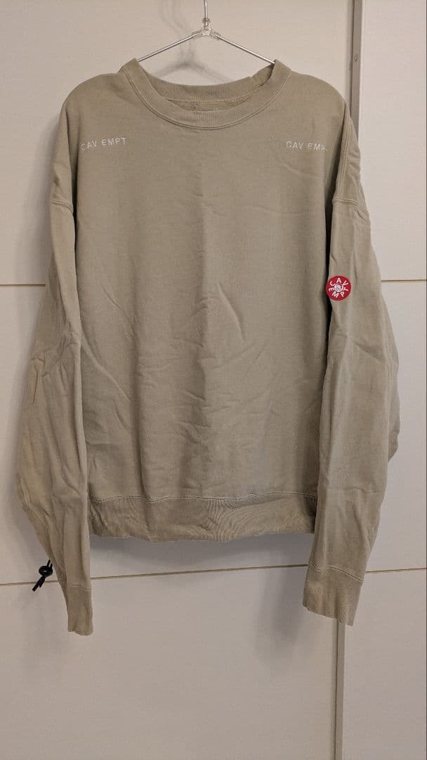 トップス C.E SOLID CREW NECK BEIGE XL