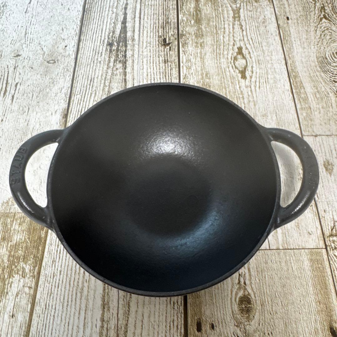 ストウブ　ベビーウォック　16cm グレイ