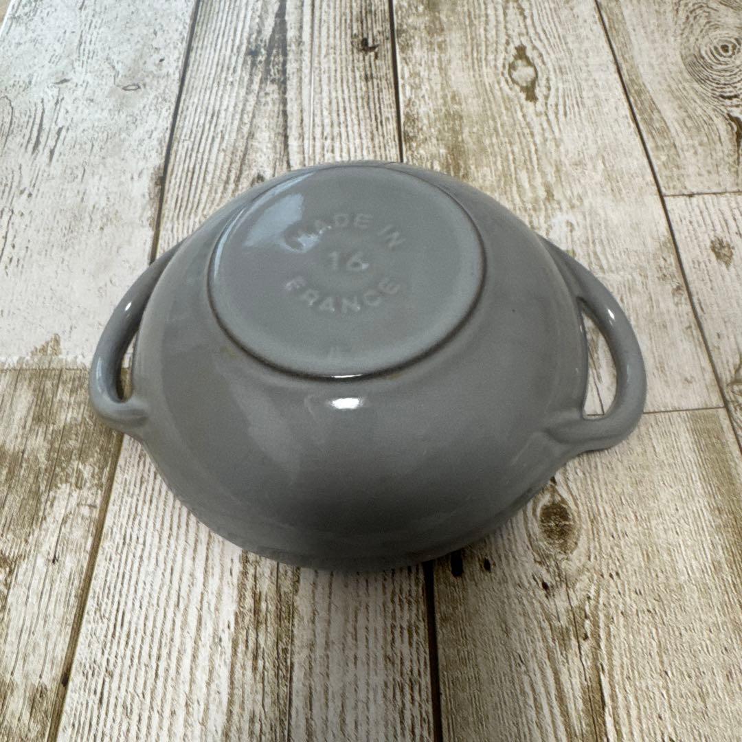 ストウブ　ベビーウォック　16cm グレイ