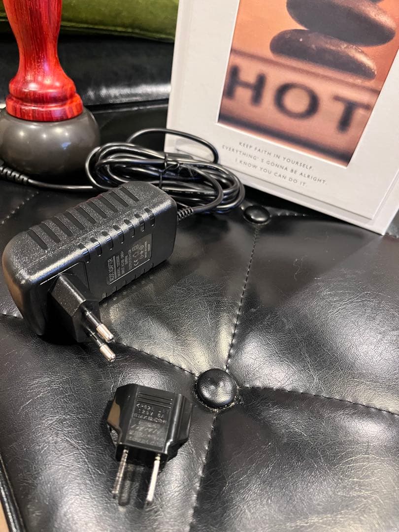 【3連休特別価格】ベン石温熱器　ホットストーンセラピー温石　日本、海外両用便利