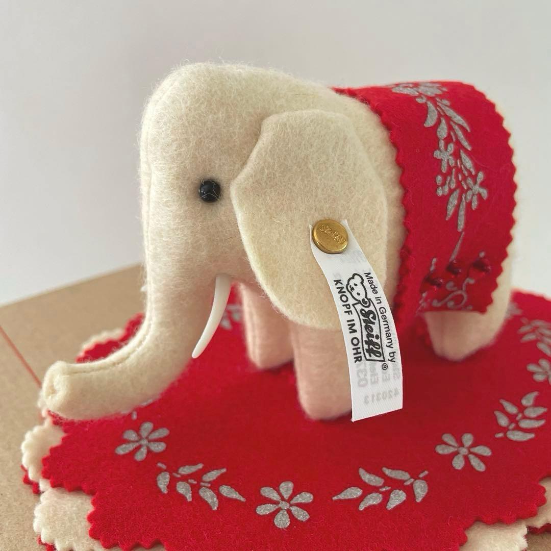 Steiff シュタイフClub限定 象の針刺し エレファント ピンクッション