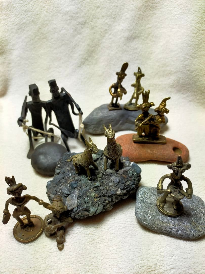 asika様 インテリア置物 村人オブジェクト　6組商品纏め g28