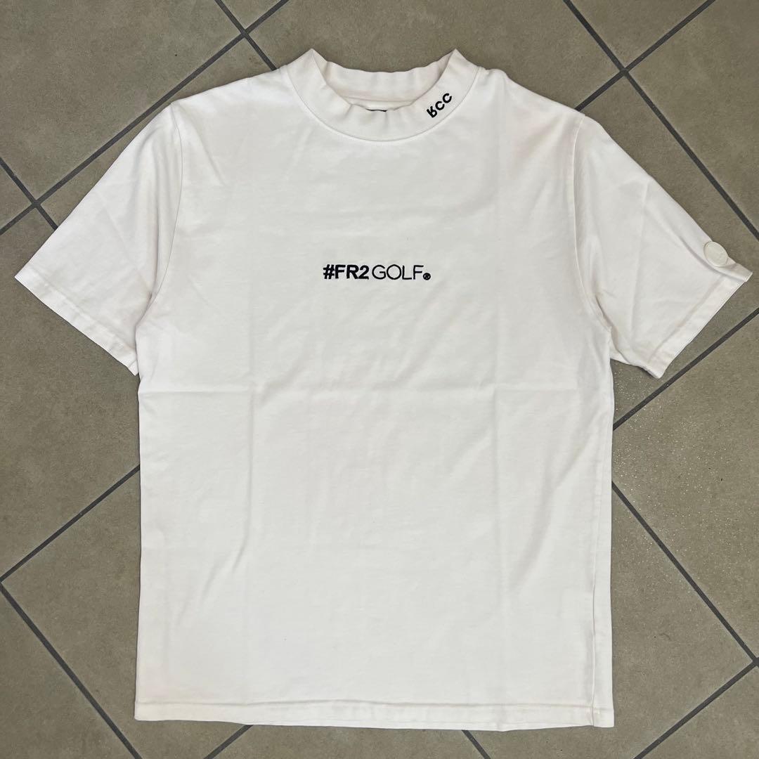 fr2 GOLF エフアールツーゴルフ　モックネック　シャツ　メンズ　L 白