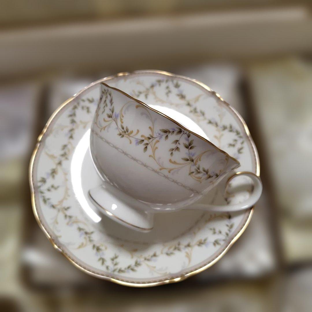 ノリタケ　シエラモレナ　サロンセット カップ&ソーサー5客　大皿❇️未使用品