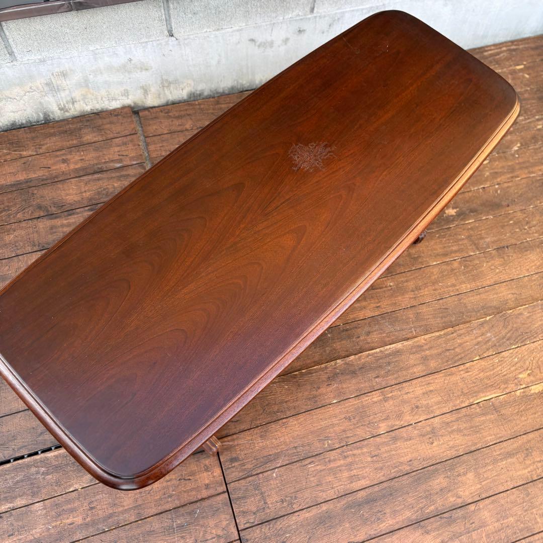 マルニ木工 木製センターテーブル コーヒーテーブル 古家具 ビンテージ レトロ