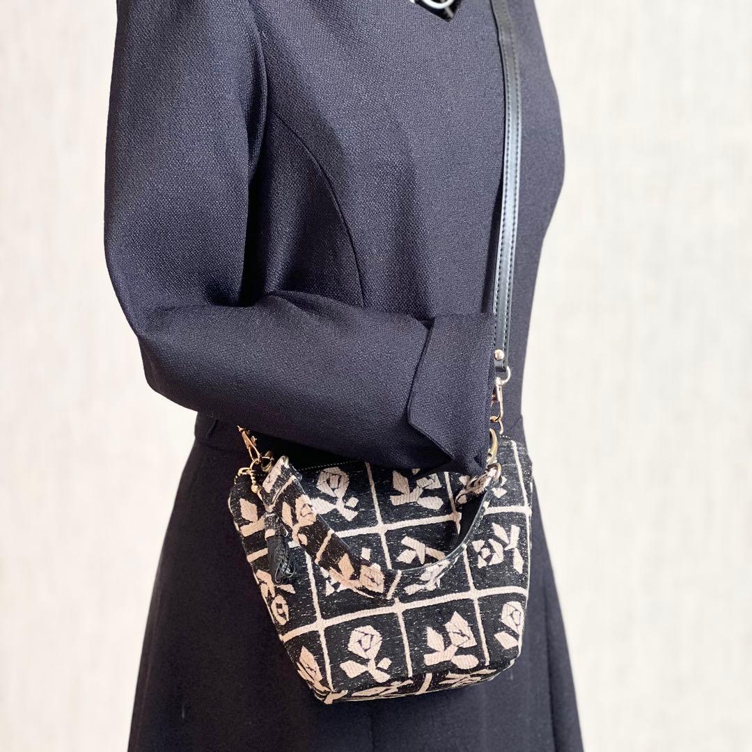 ミナペルホネン Lulu beige持ち手付きショルダーバッグMB601-081