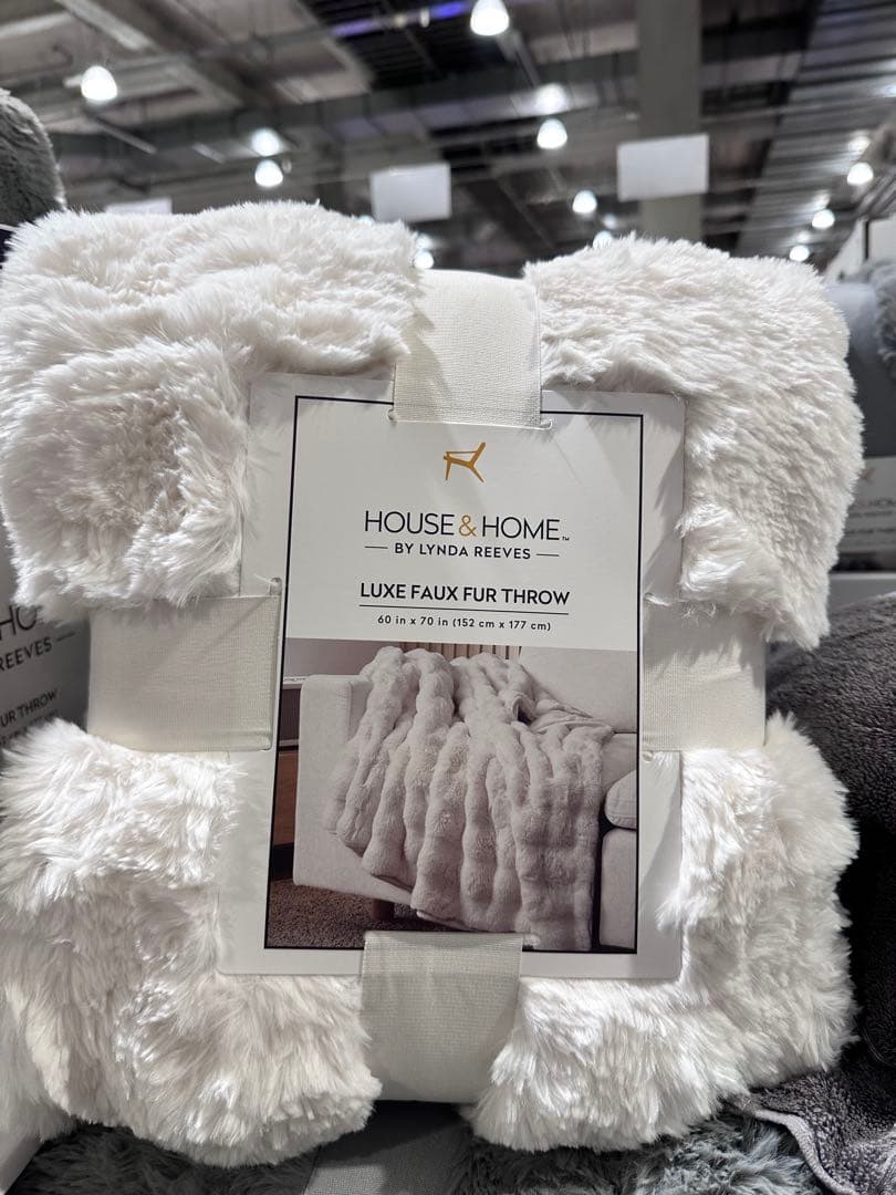 HOUSE &  大判ひざ掛け 152cm x 177cm 2枚セット