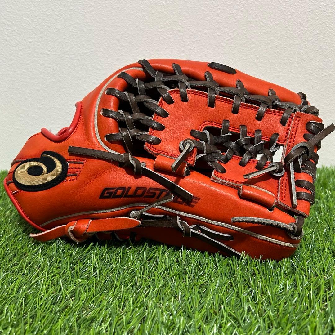 【⭐︎希少品⭐︎】asics アシックス　軟式　野球　外野　グローブ　グラブ