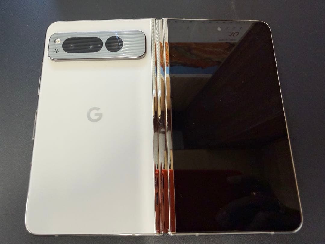 Google Pixel Fold ポーセリン 256GB 本体と箱