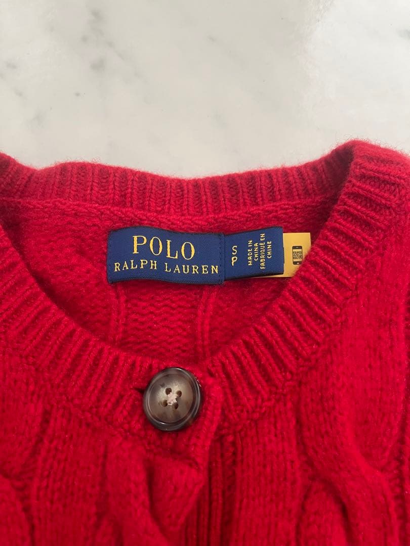 POLO RALPH LAUREN ケーブルカーディガン