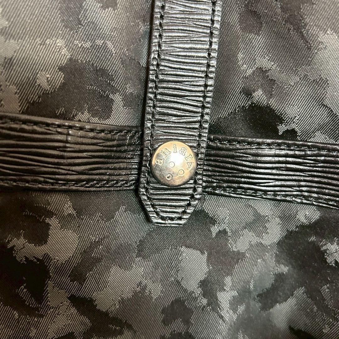 極美品✨アニアリ　ビジネスバッグ　ブリーフケース　レザー　ブラック