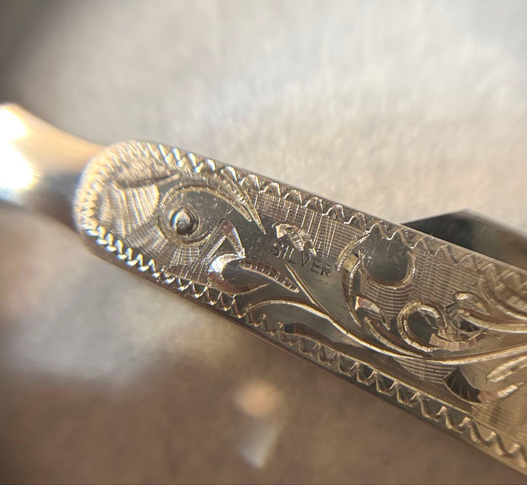 日産自動車株式会社 粗品 東京三越 ペーパーナイフ 柄部分Silver製