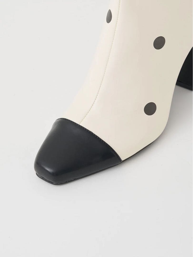 Darich バイカラードットロングブーツ ダーリッチ SS シューズ ブーツ