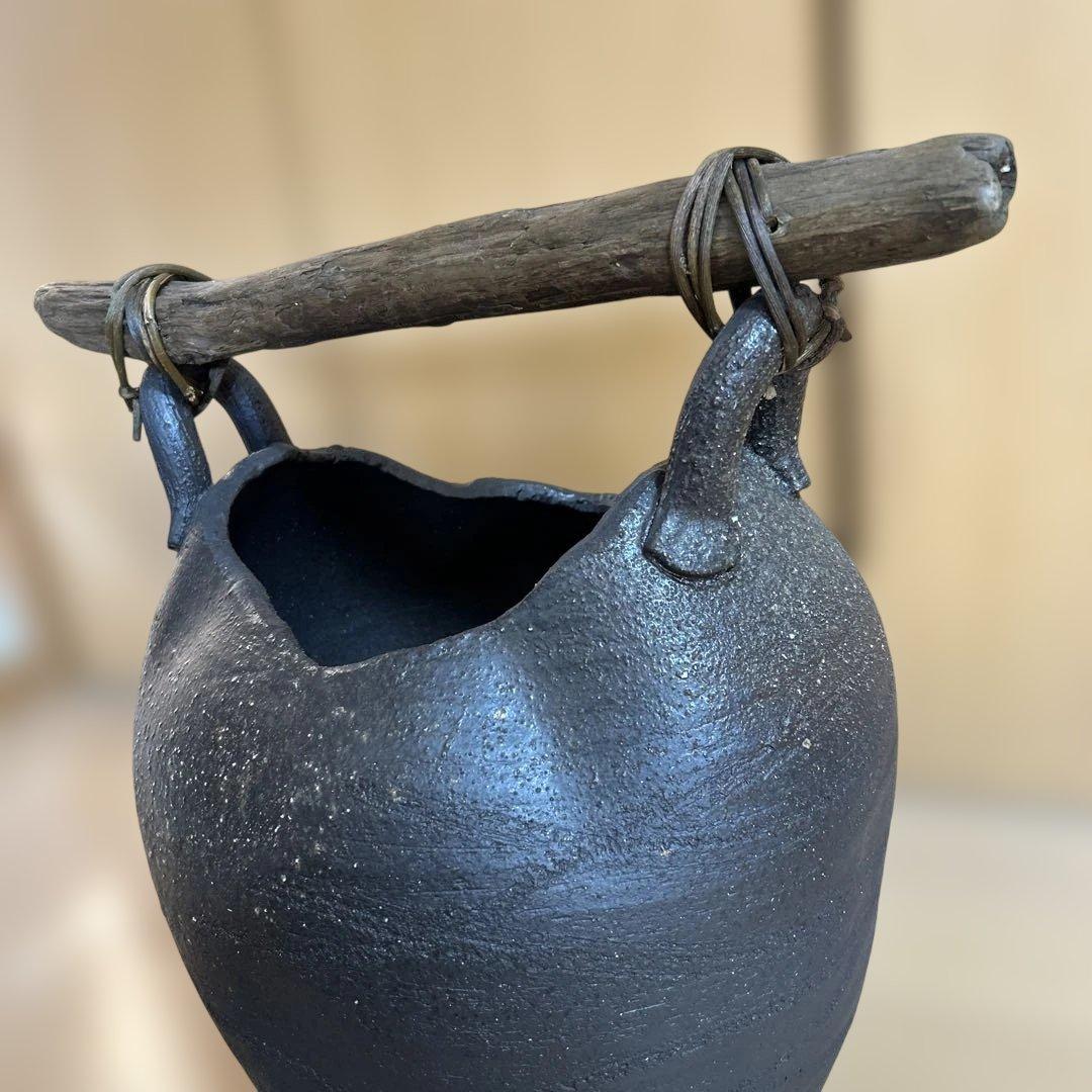 信楽焼　傘立て　インテリア