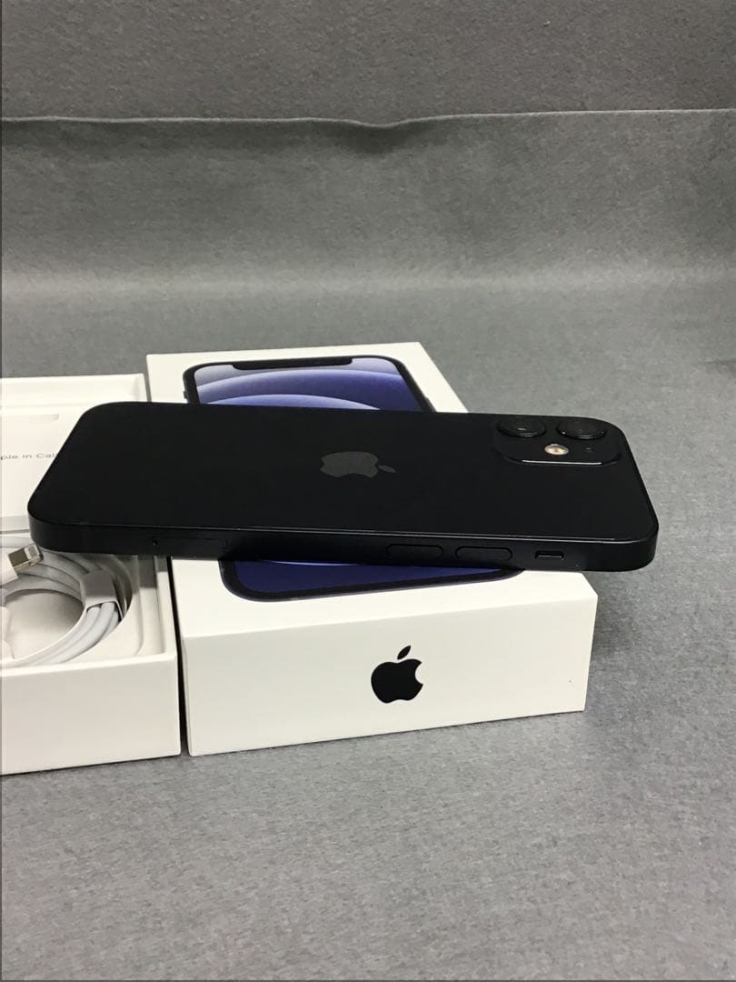 美品 国内版 SIMフリー　iPhone12mini 256GB ブラック色