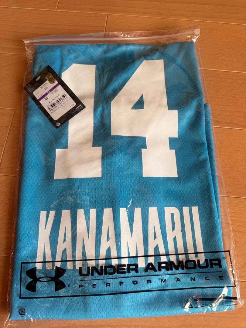 佐賀バルーナーズ　#14金丸選手　レプリカユニフォーム　2025-26 2XL