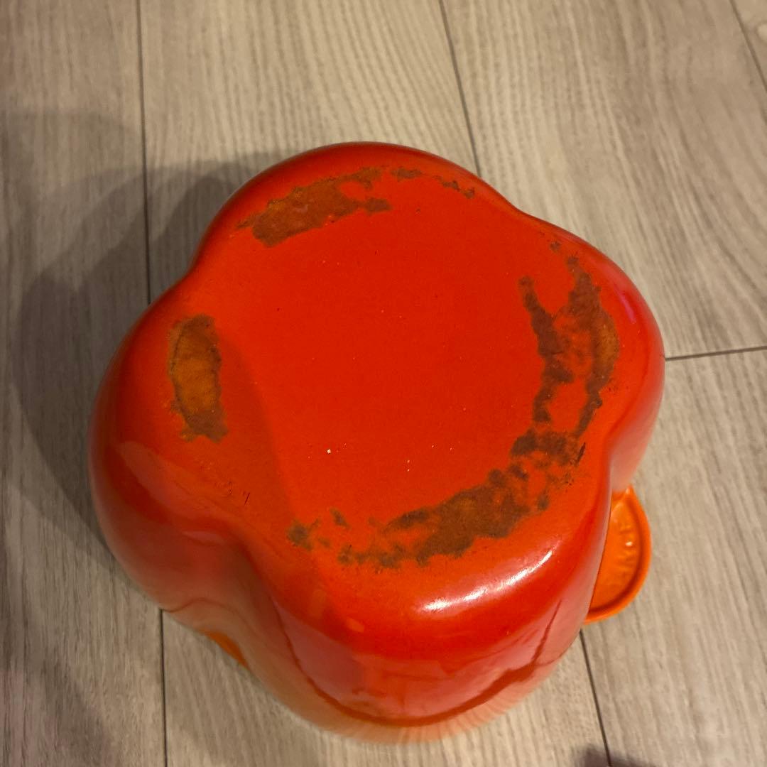 【廃盤品】ル・クルーゼ　LE CREUSET　ピーマンパプリカ　ココット