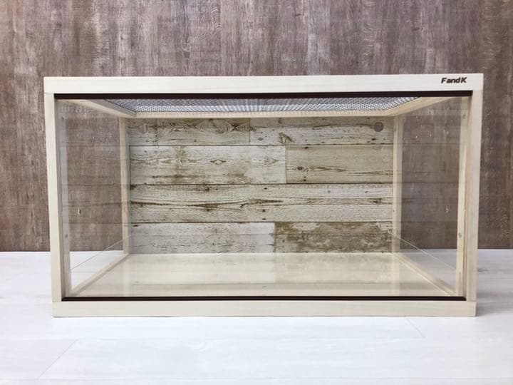 ＦandＫ爬虫類木製ケージ　ハリネズミ仕様　800×450×450