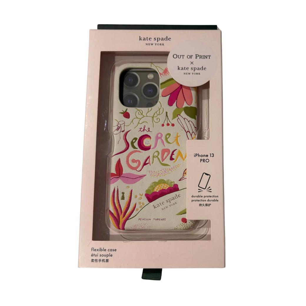 新品・ケイトスペード iPhone13Pro ケース SecretGarden