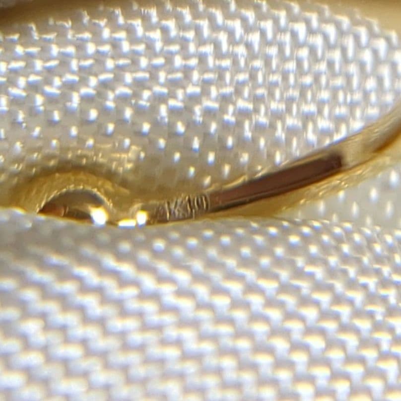 ARTIDA OUD　K10　スタッドミニフープ　シングルピアス　【片耳】