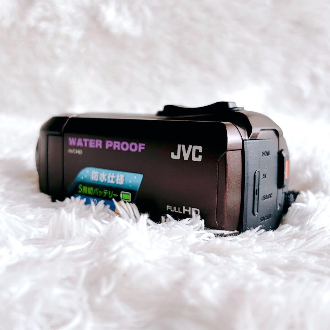 【極美品】JVCケンウッド Everio GZ-R300 防水【ケース付き】