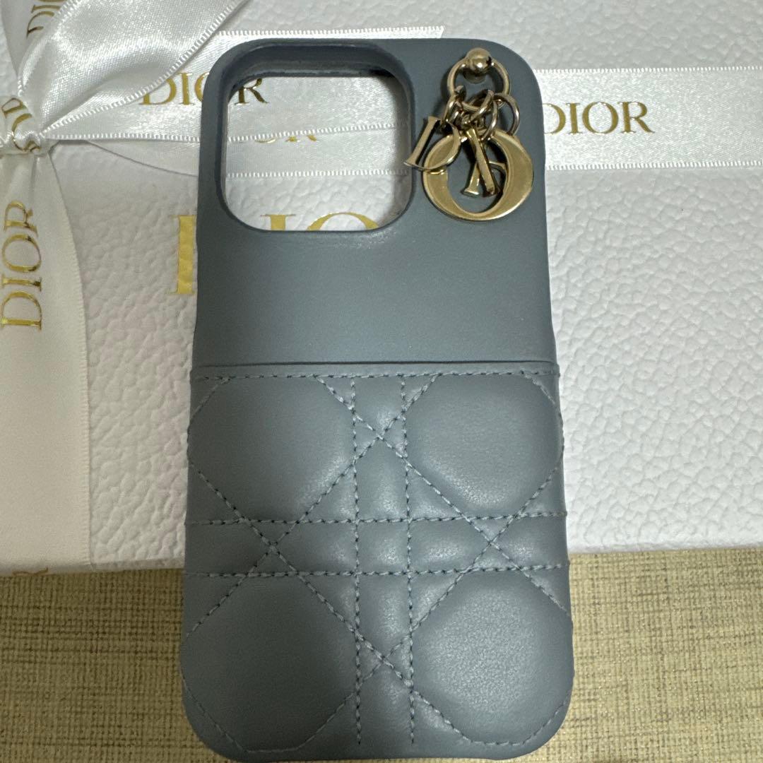 今だけ限定値下げLady Dior iPhone15proケース　本物購入証明有