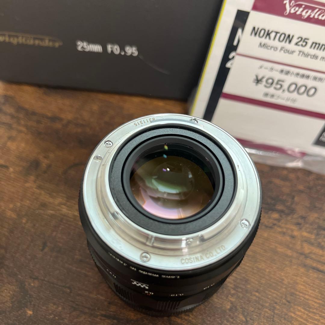 レンズ(単焦点) NOKTON 25mm F0.95 Micro Four Thirds