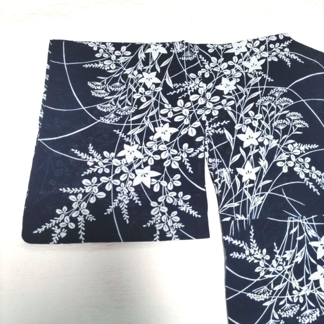 竺仙　綿絽　浴衣　木綿