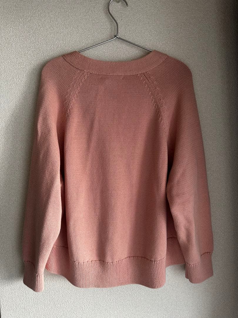 ebure エブール コットンカシミヤカーディガン