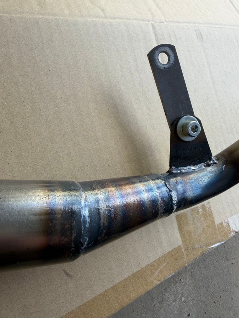 スーパーカブ/リトルカブ/50.70.90/キャブ車/小鉄管マフラー50.8φ