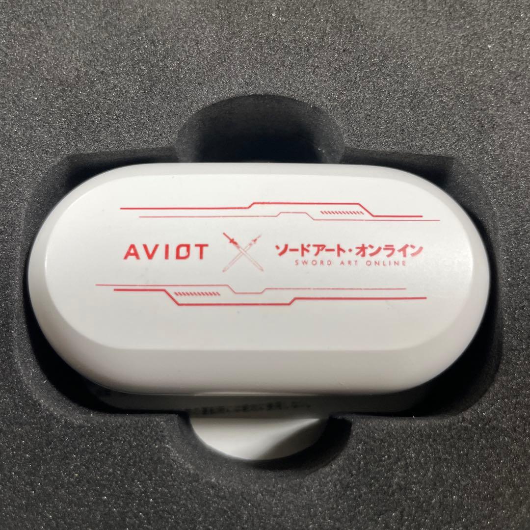 AVIOT ソードアートオンライン　ワイヤレスイヤホン