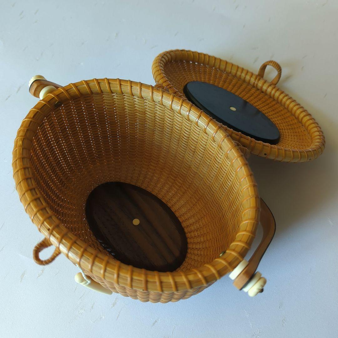 ナンタケットバスケット　作家物