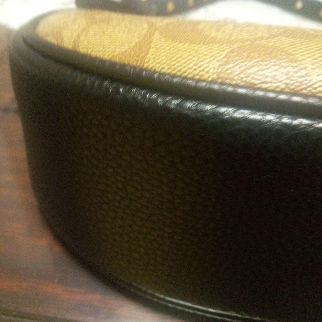 専用　COACH ハンドバッグ ブラウン ロゴパターン
