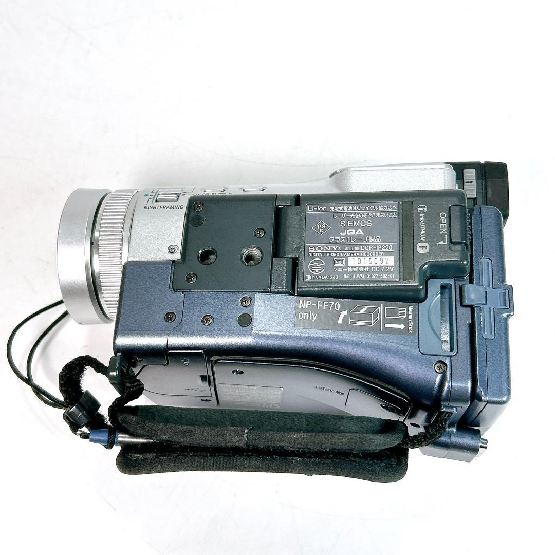 【美品・希少】SONY ビデオカメラ DCR-IP220 MicroMV