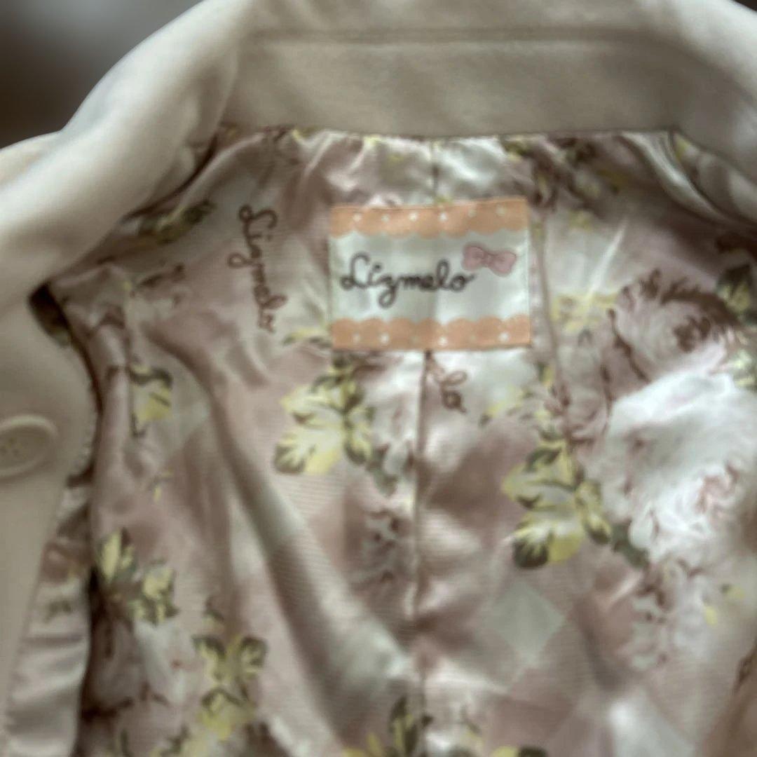 リズメロ★ピーコート★ダブルブレスト★リボン★フリル★アイボリー★マイメロコラボ