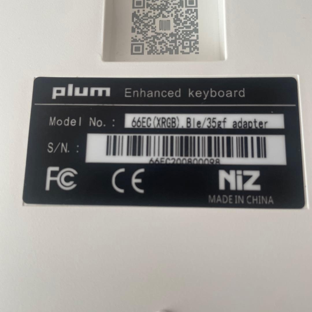 niz66キーボード XRGB