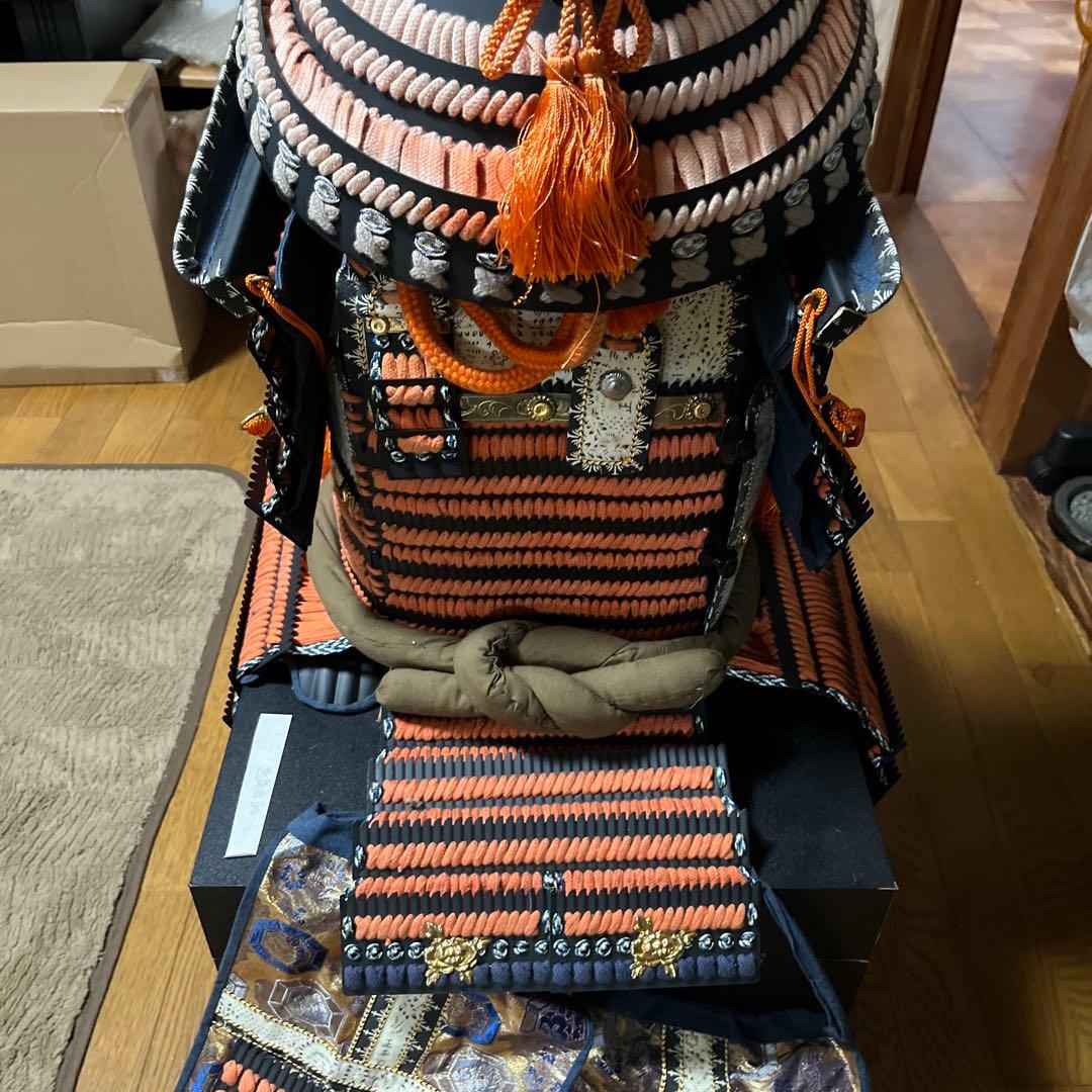 等身大鎧兜、五月人形、兜、稚児鎧兜、着用鎧兜