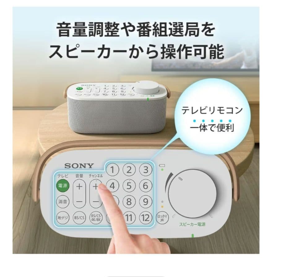 ソニー SONY お手元テレビスピーカー SRS-LSR200