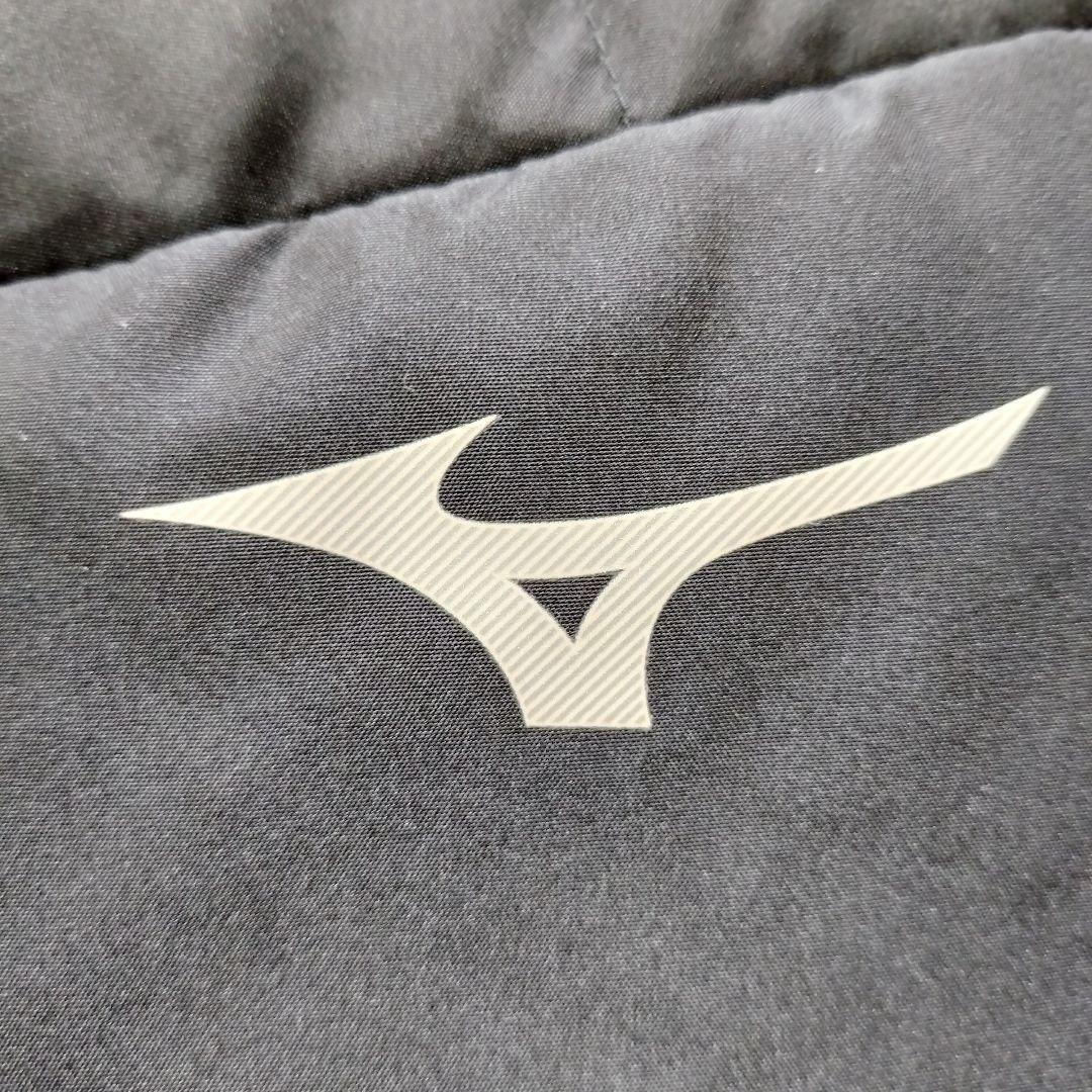 ミズノ　大きいサイズ　ベンチコート　ダウン　ロング　ブラック サッカー