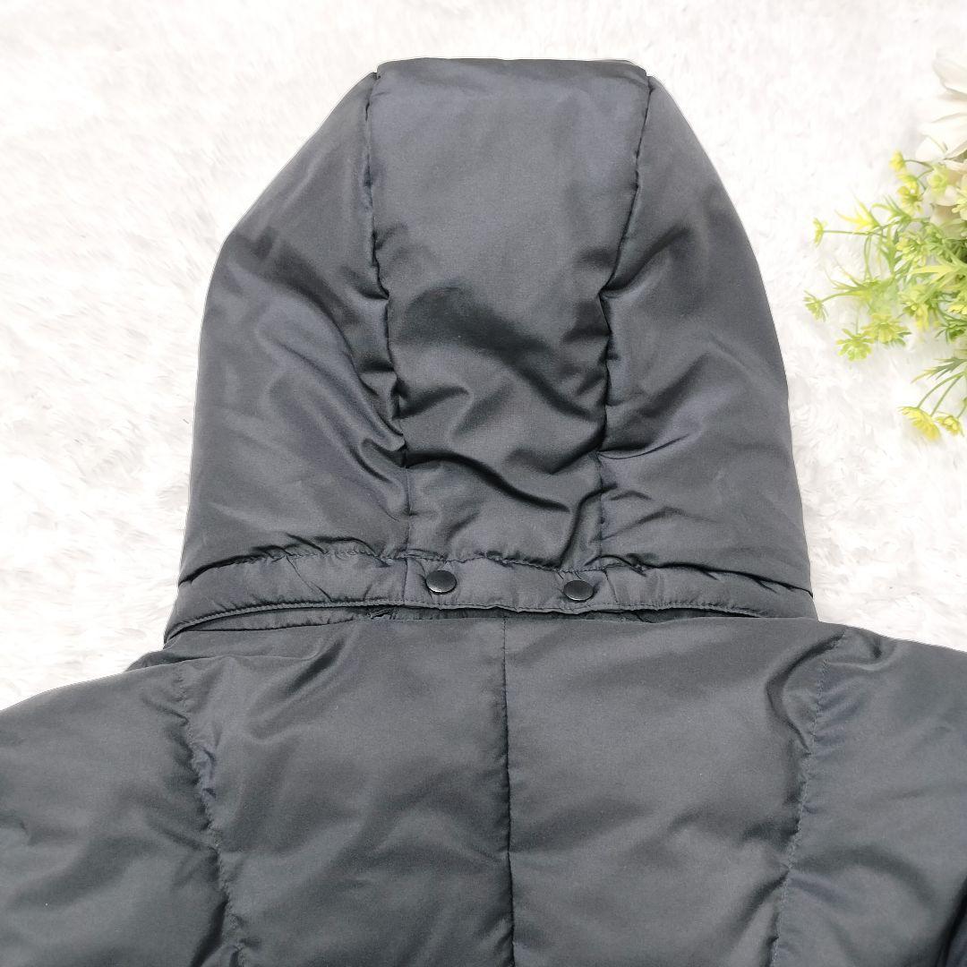 ミズノ　大きいサイズ　ベンチコート　ダウン　ロング　ブラック サッカー