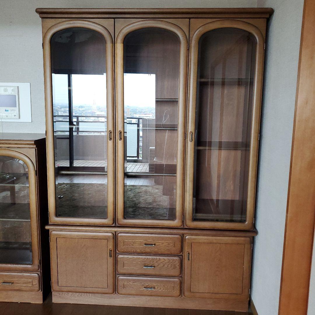 直接引き取り限定！カリモク 大型木製キャビネット